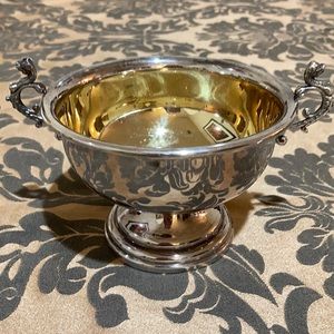 Silver plate bowl